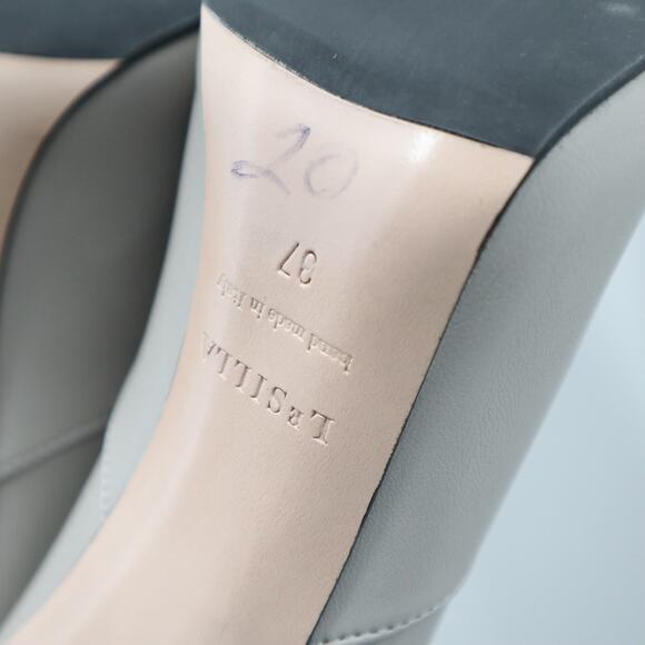 Le Silla Eva Thigh High Pull On Leather Boot Size 37 - Picture 5 of 5